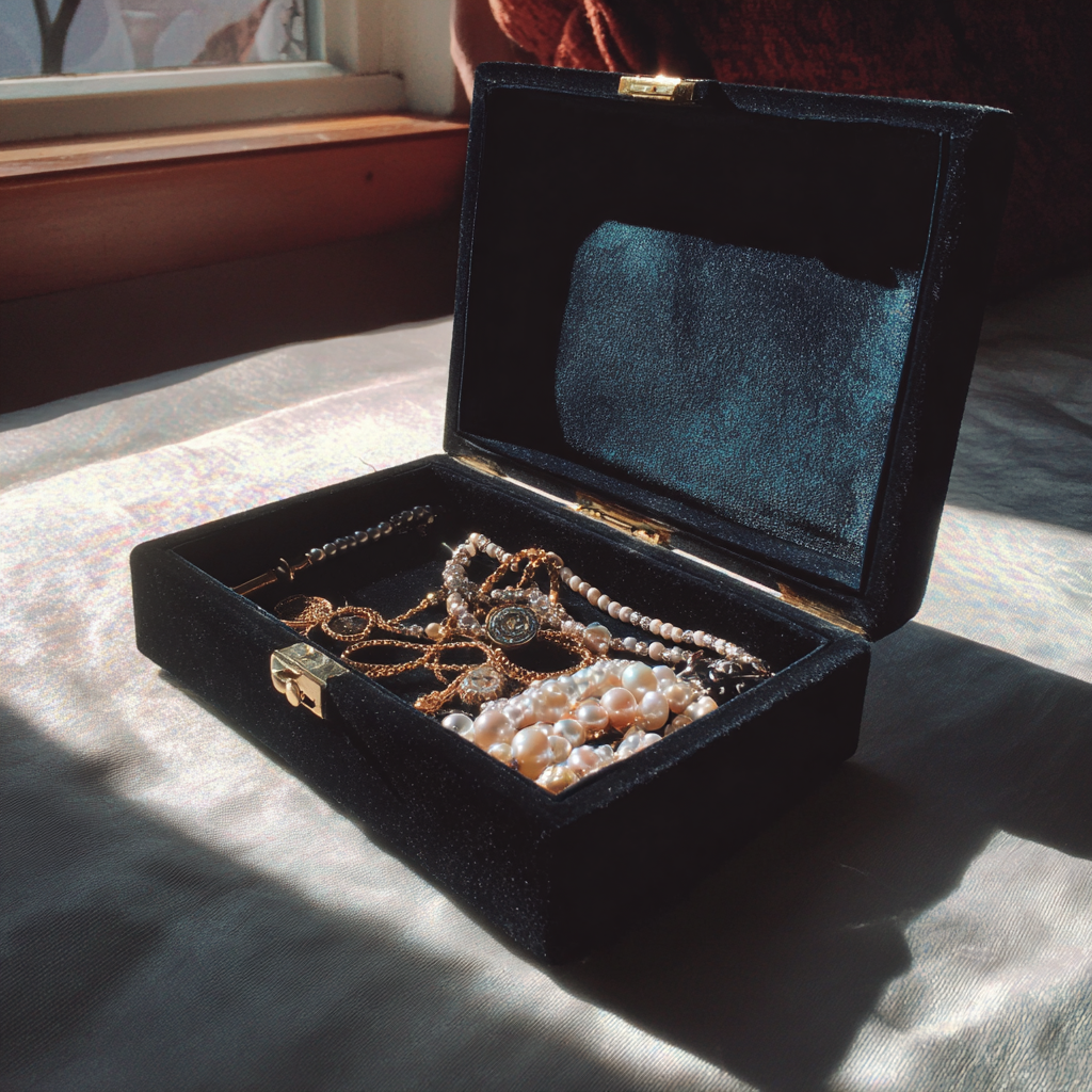 Une boîte de bijoux | Source : Midjourney