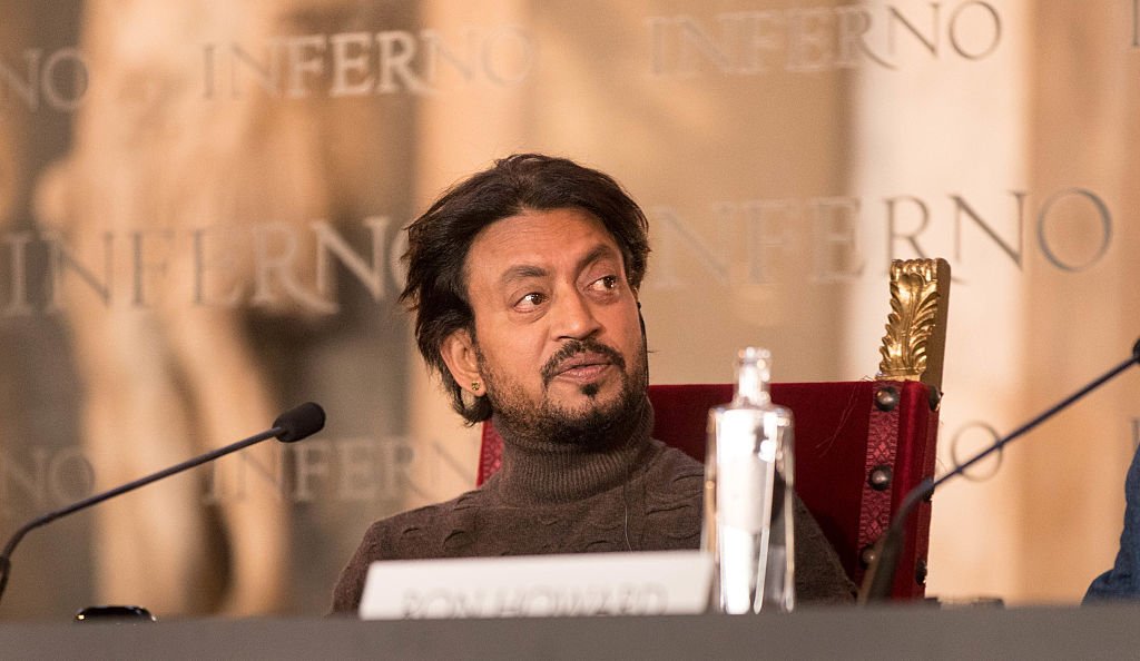 L'acteur Irrfan Khan assiste à l'INFERNO Photo Call & Conférence de presse au Hall of the Five Hundred le 6 octobre 2016 à Florence. | Photo : Getty Images