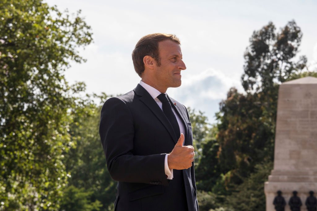 Le président Emmanuel Macron | Source : Getty Images