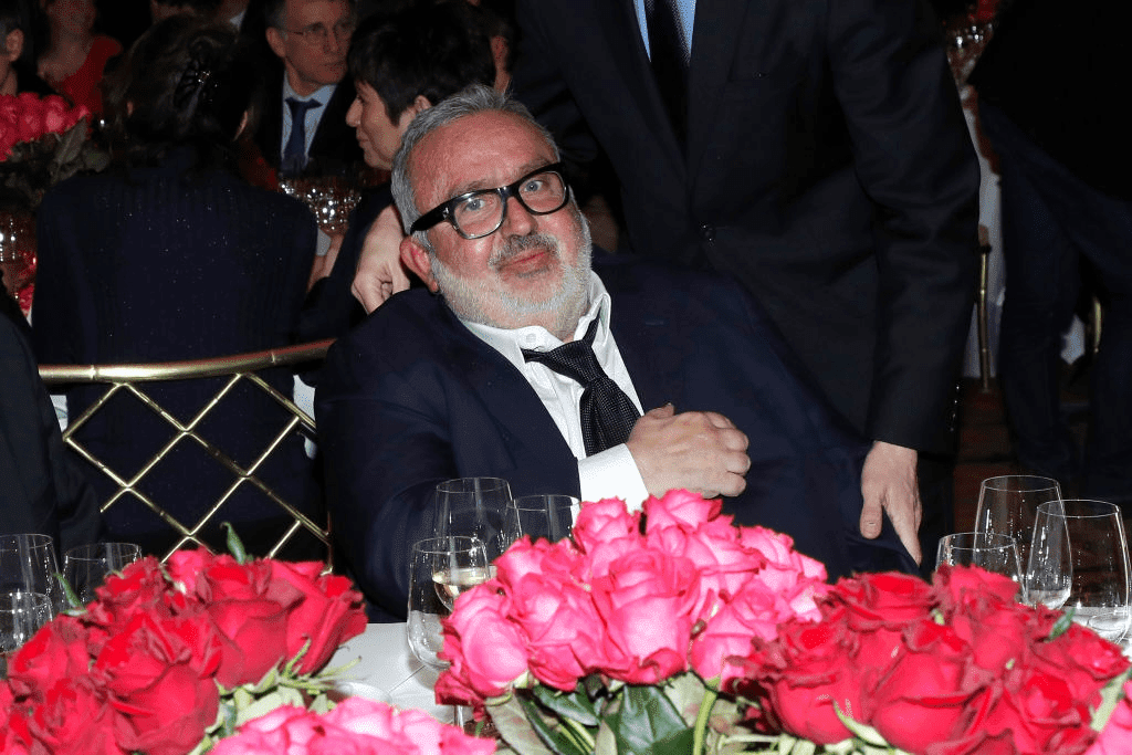 Dominique Farrugia assiste au "Dîner des Producteurs" - Cesar 2019. Il se tient au Four Season George V le 18 février 2019 à Paris, France. | Photo : Getty Images