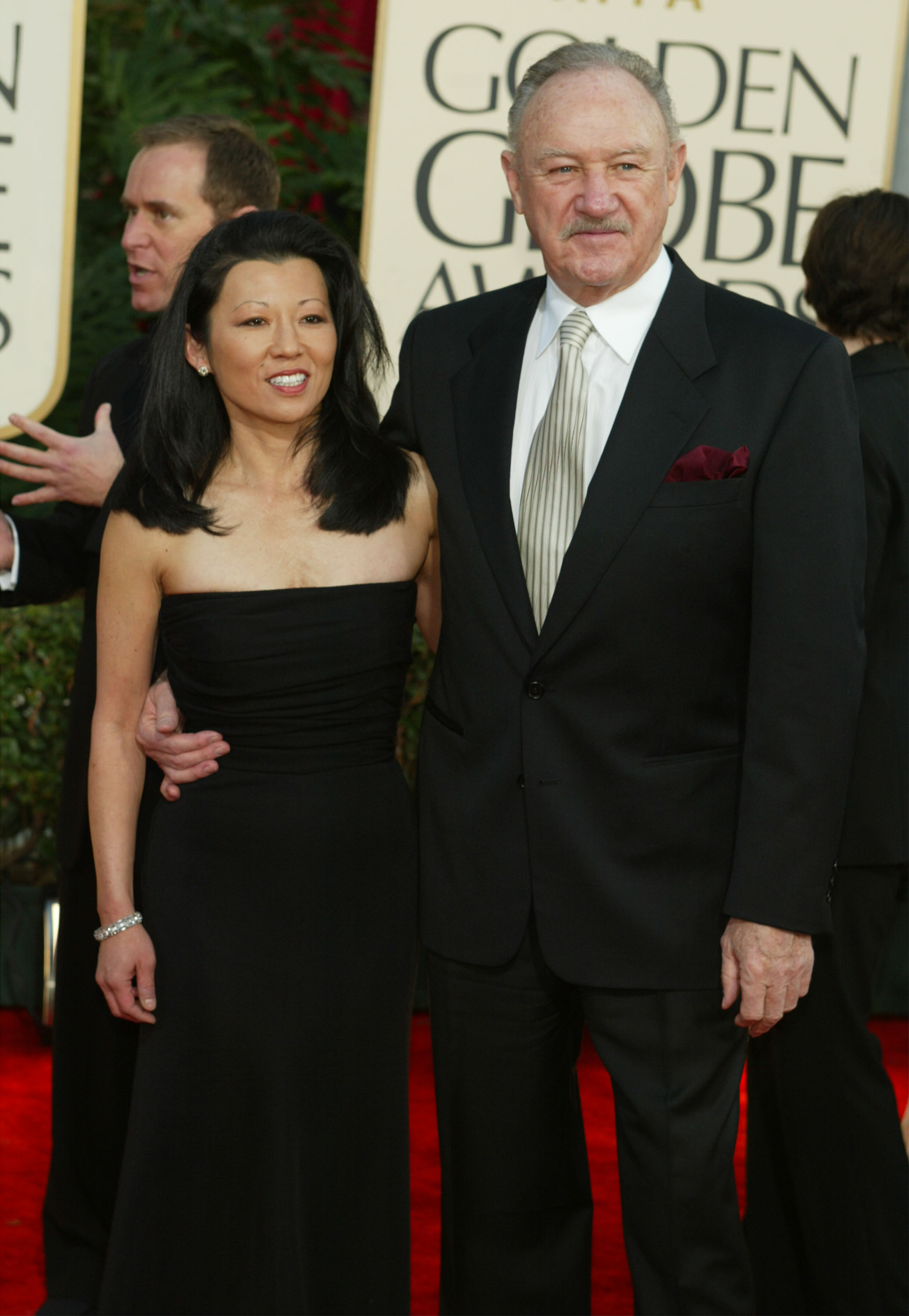 Gene Hackman arrive à la 60e cérémonie annuelle des Golden Globe Awards qui s'est tenue à l'hôtel Beverly Hilton de Los Angeles, Californie, le 19 janvier 2003 | Source : Getty Images