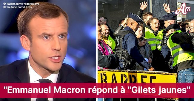 Emmanuel Macron raconte qu'il "entend la colère" des gilets jaunes mais qu'il a un avertissement à leur adresse