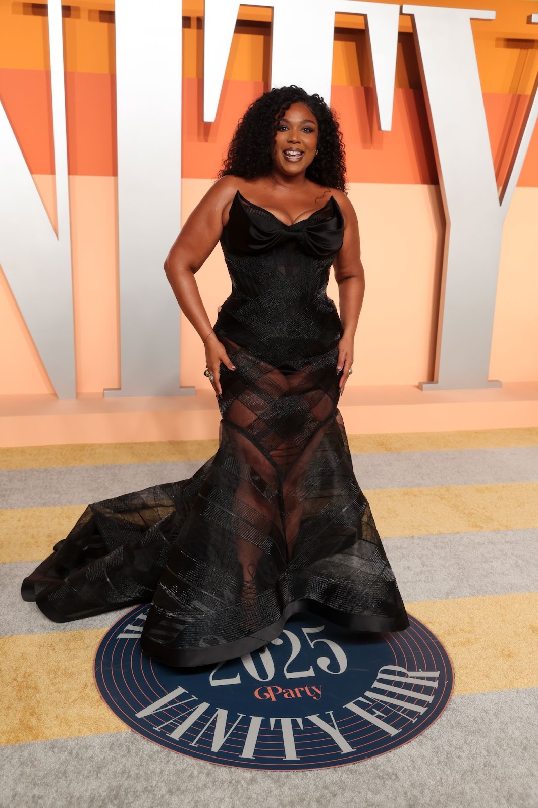 Lizzo affichant sa perte de poids à la soirée des Oscars 2025 de "Vanity Fair" | Source : Getty Images