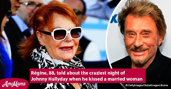 Régine, 88 ans, raconte la nuit la plus folle de Johnny Hallyday quand il a embrassé une femme mariée