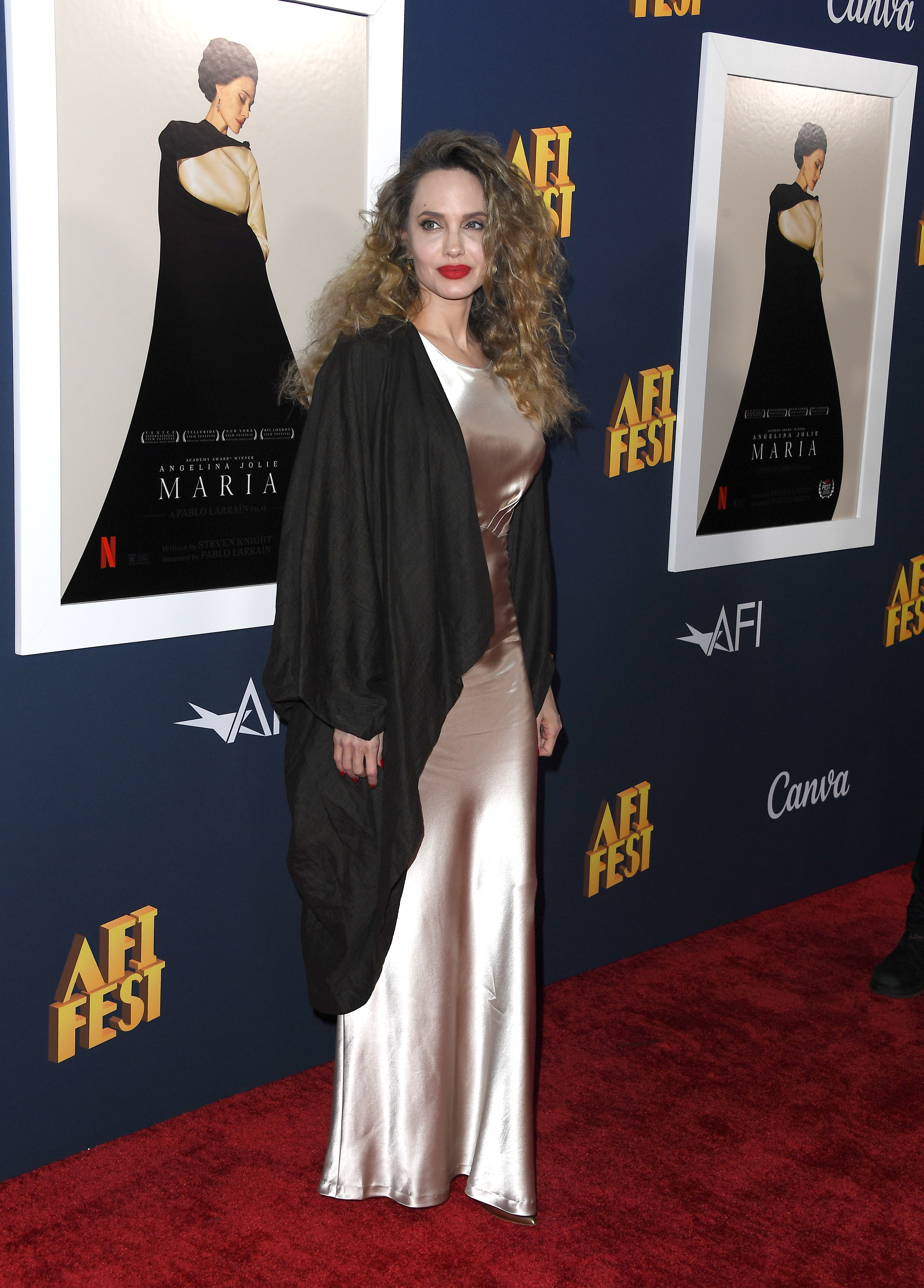 Angelina Jolie arrive à l'AFI Fest 2024 - Première de "Maria" le 26 octobre 2024, à Hollywood, en Californie. | Source : Getty Images