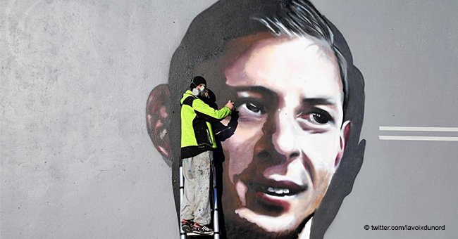 KMU rend hommage à Emiliano Sala en peignant son portrait pour qu'il puisse voir chaque lever de soleil