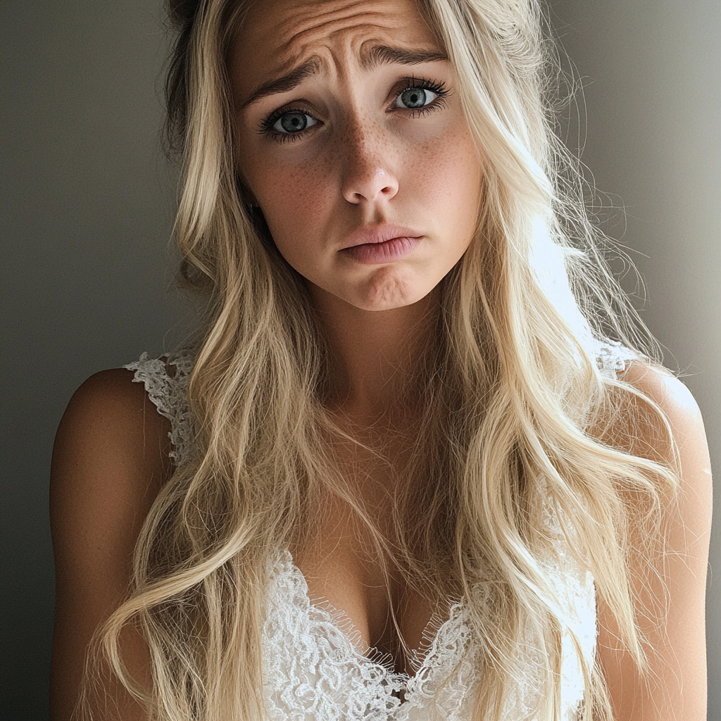 Une mariée bouleversée | Source : Midjourney