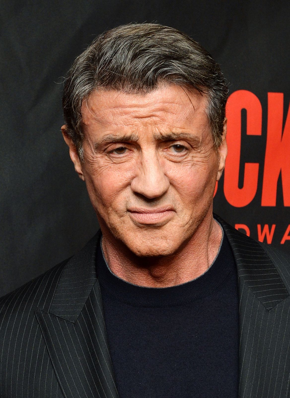 L'acteur Sylvester Stallone lors de l'after party de la soirée d'ouverture de "Rocky" à Broadway au Roseland Ballroom le 13 mars 2014 à New York. | Source : Getty Images