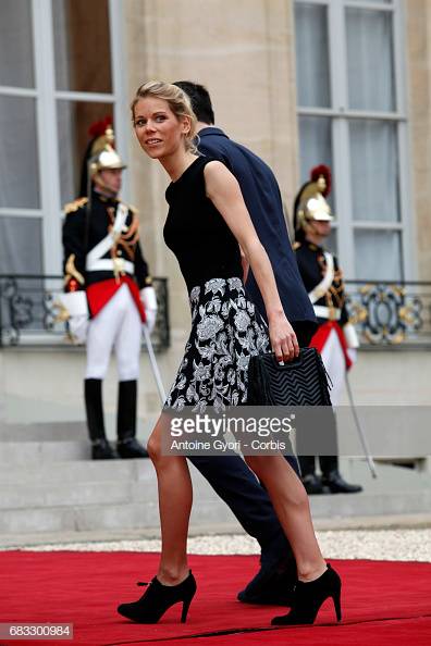 Tiphaine Auziere à l'Elysée / Photo : Getty Image