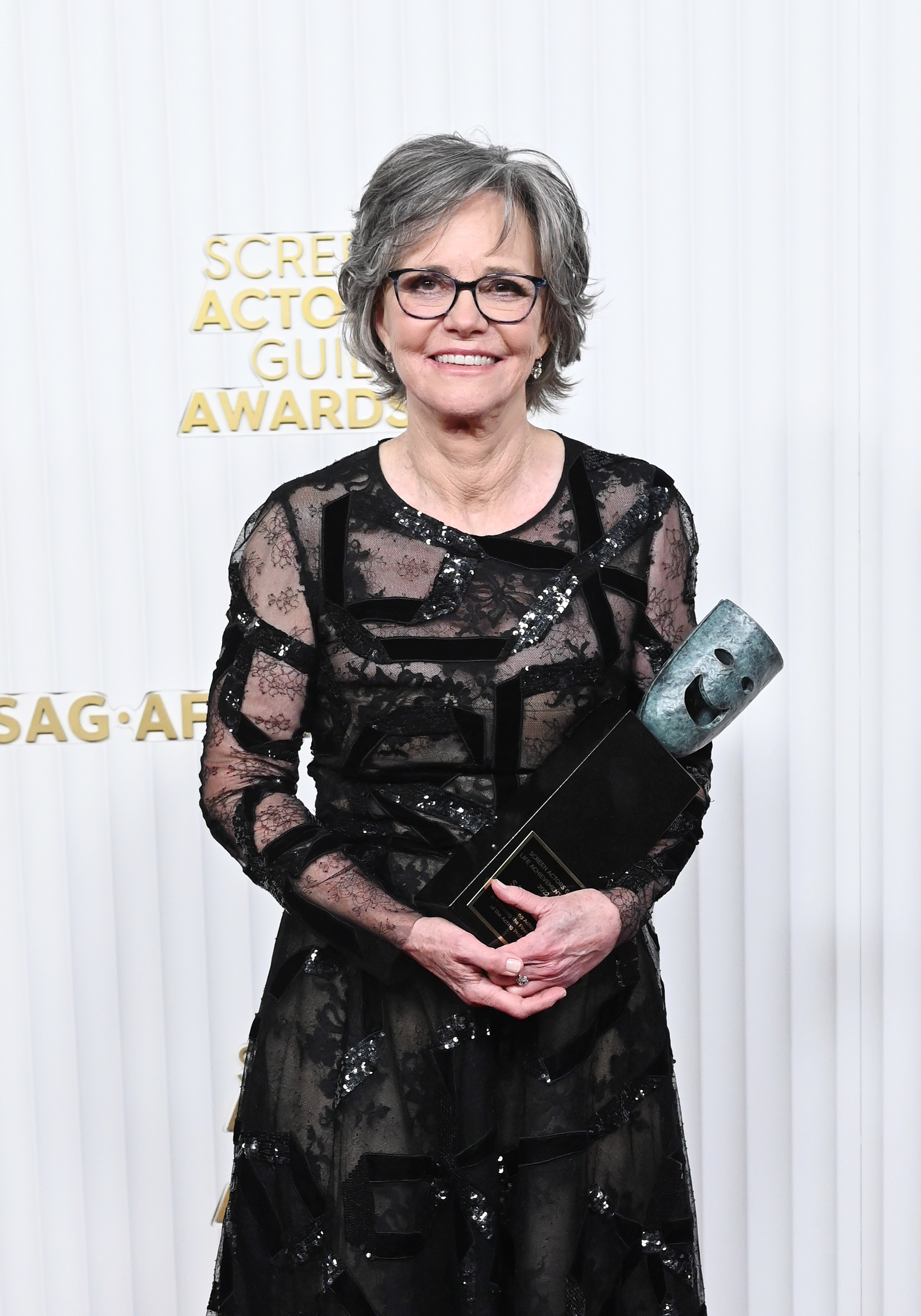Sally Field lors de la 29e cérémonie annuelle des Screen Actors Guild Awards qui s'est tenue au Fairmont Century Plaza à Los Angeles, en Californie, le 26 février 2023. | Source : Getty Images