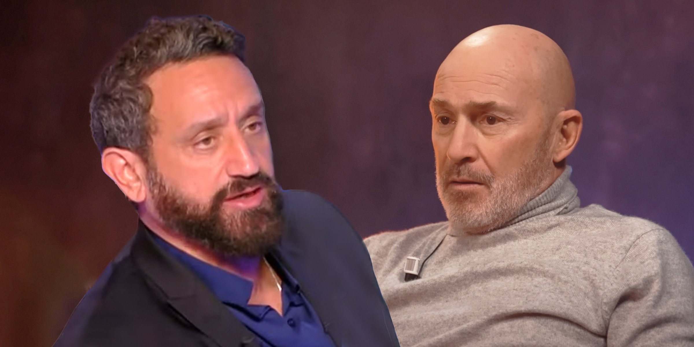 Cyril Hanouna et Vincent Lagaf' | Source : capture Youtube