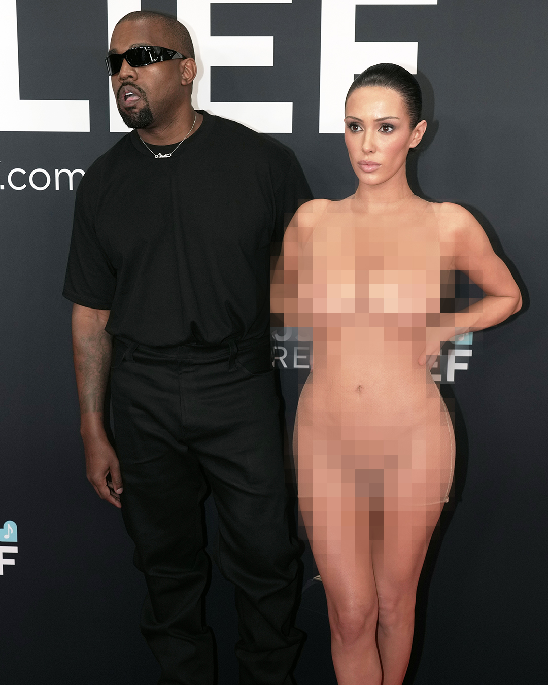 Kanye West et Bianca Censori assistent à la 67e édition des GRAMMY Awards au Crypto.com Arena à Los Angeles, Californie, le 2 février 2025 | Source : Getty Images