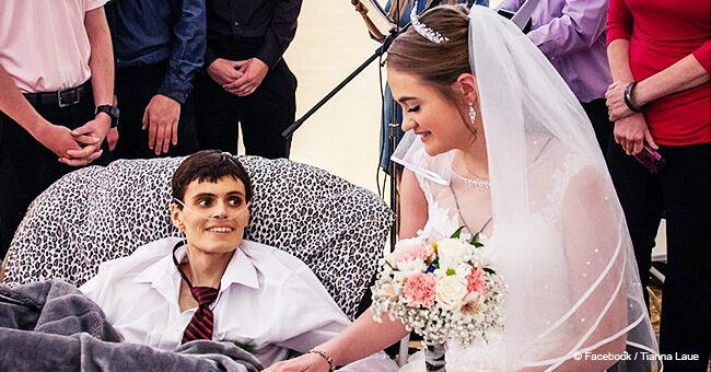 Un homme réalise son dernier vœu en épousant sa petite amie avant sa mort