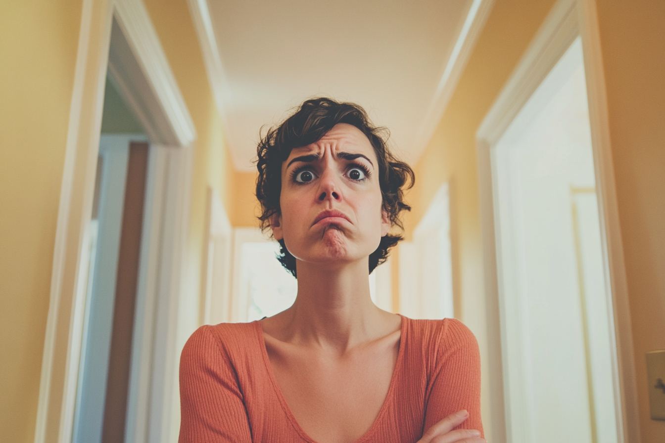 Une femme au regard désapprobateur | Source : Midjourney