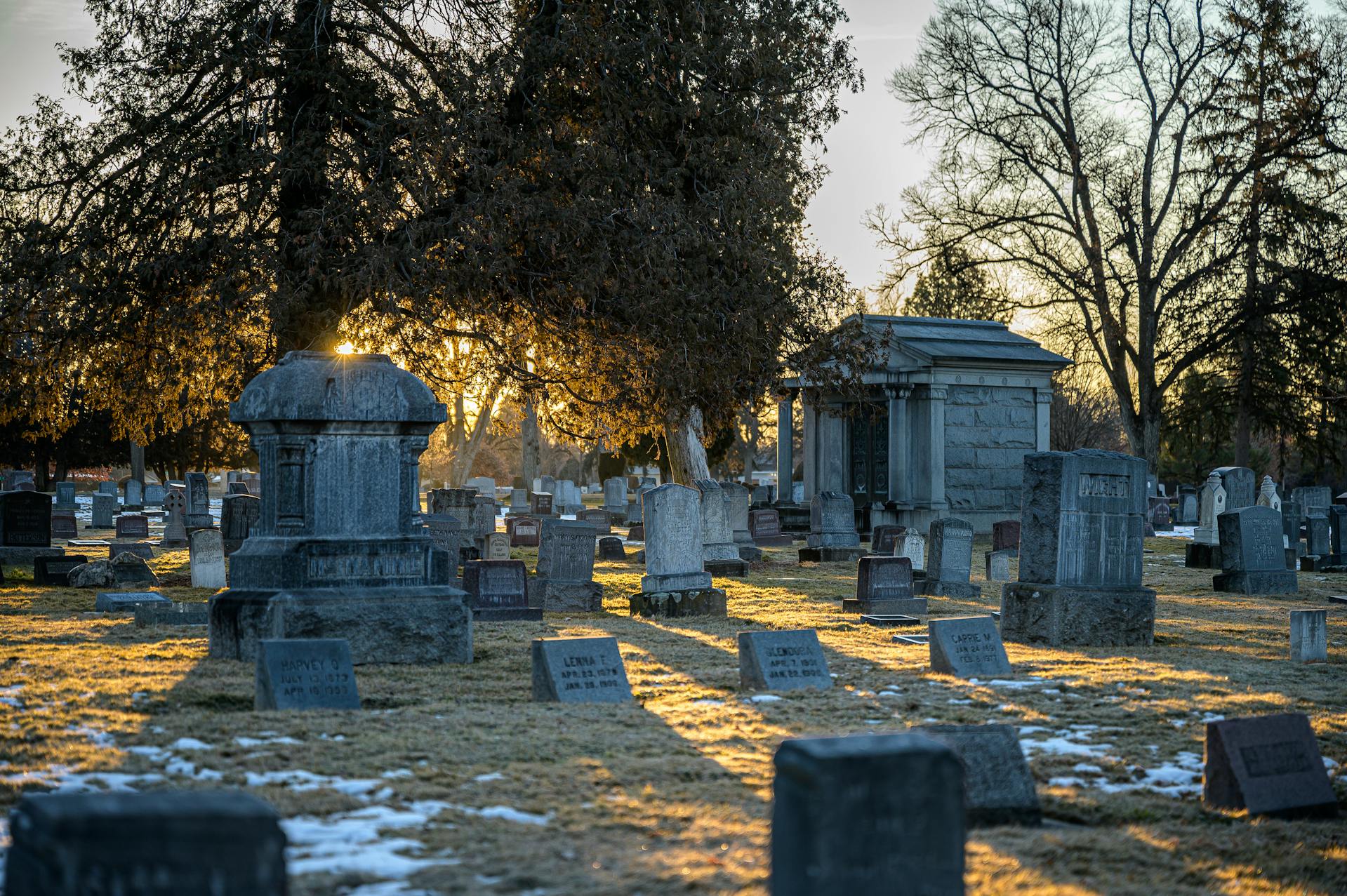 Un cimetière | Source : Pexels