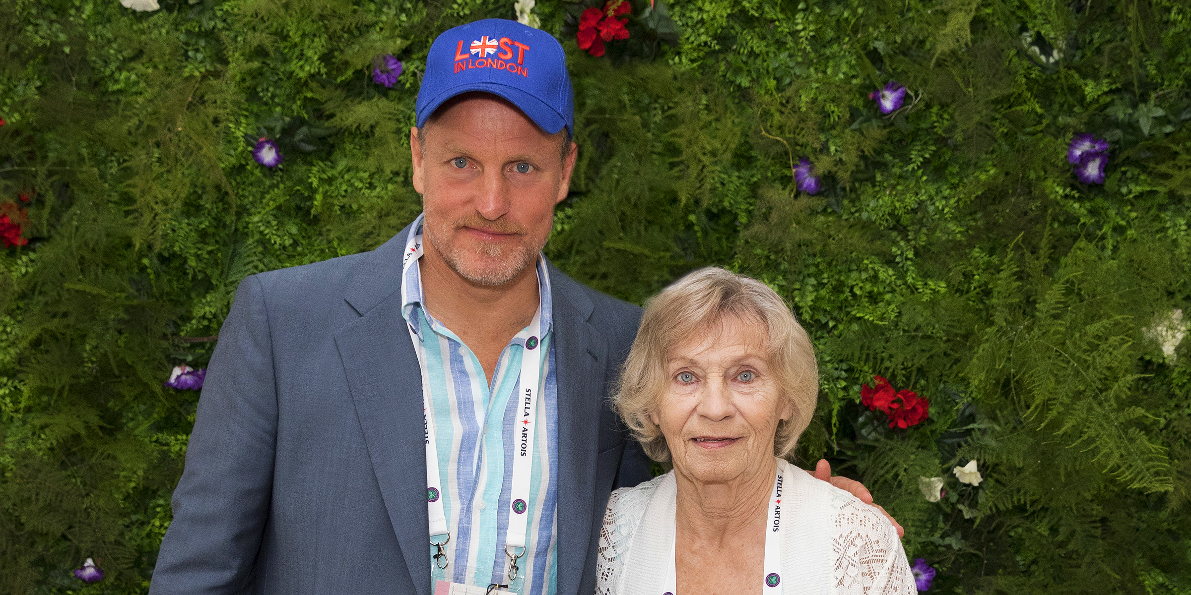 Diane Lou Oswald et Woody Harrelson | Source : Getty Images