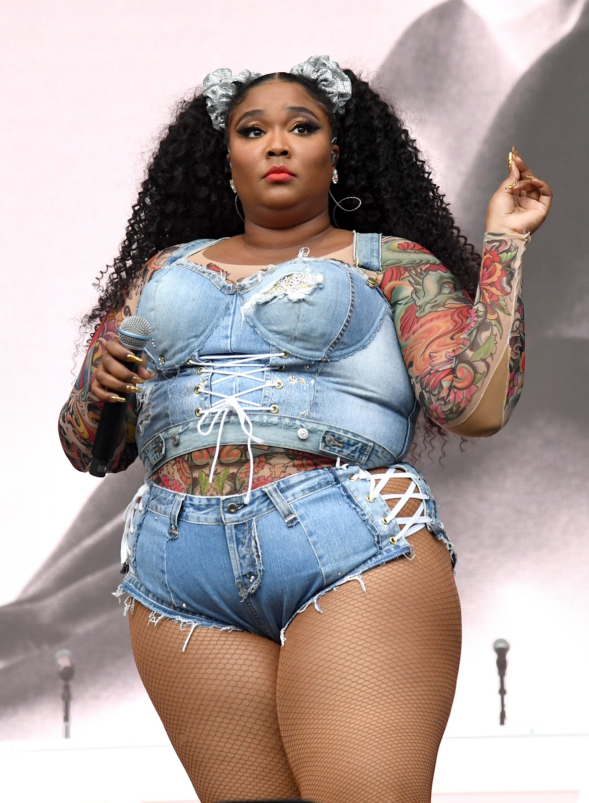 Lizzo se produit sur scène lors de Made In America - Day 2, le 1er septembre 2019, à Philadelphie, en Pennsylvanie. | Source : Getty Images