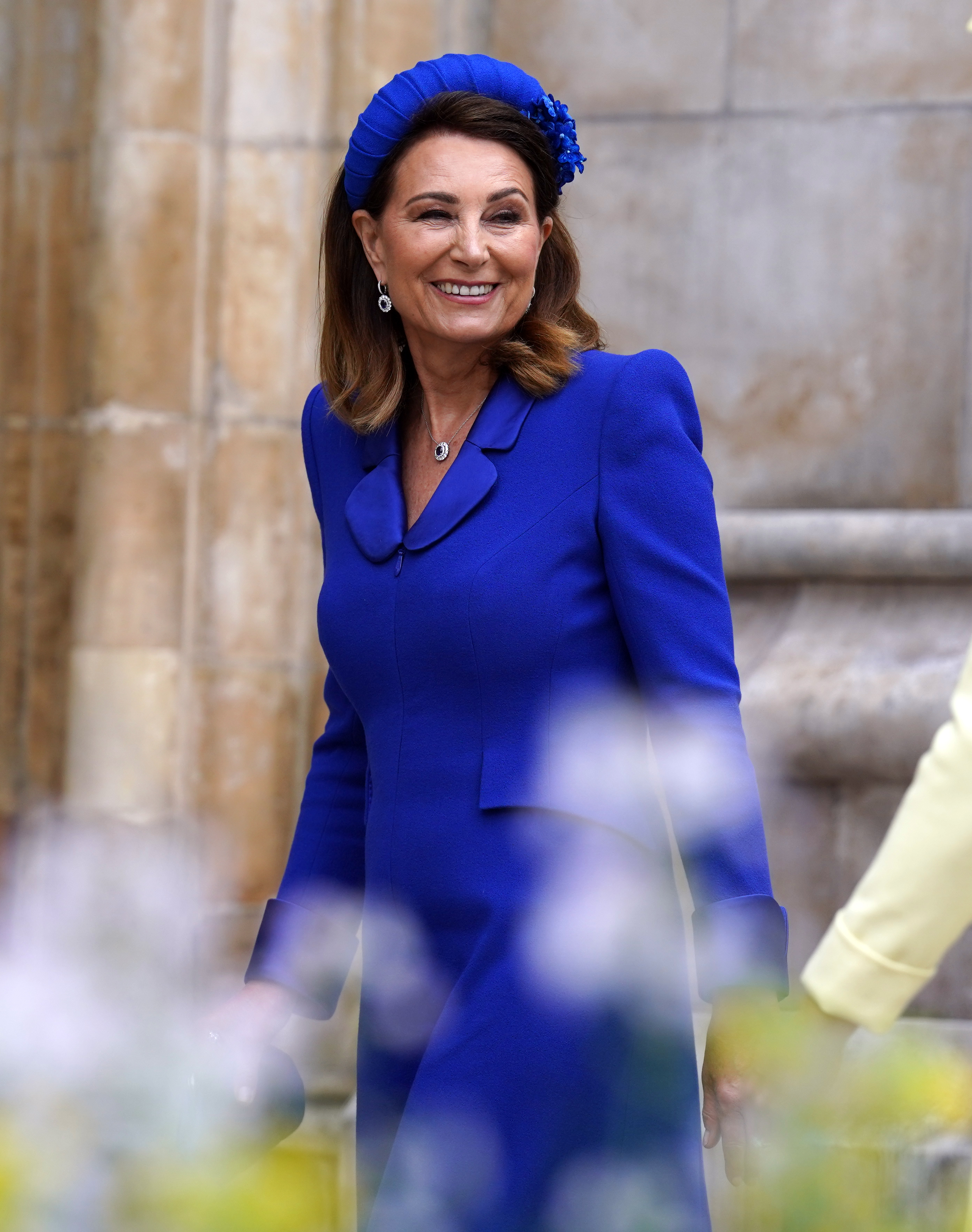 Carole Middleton arrive au couronnement du roi Charles III et de la reine Camilla à Londres, en Angleterre, le 6 mai 2023. | Source : Getty Images