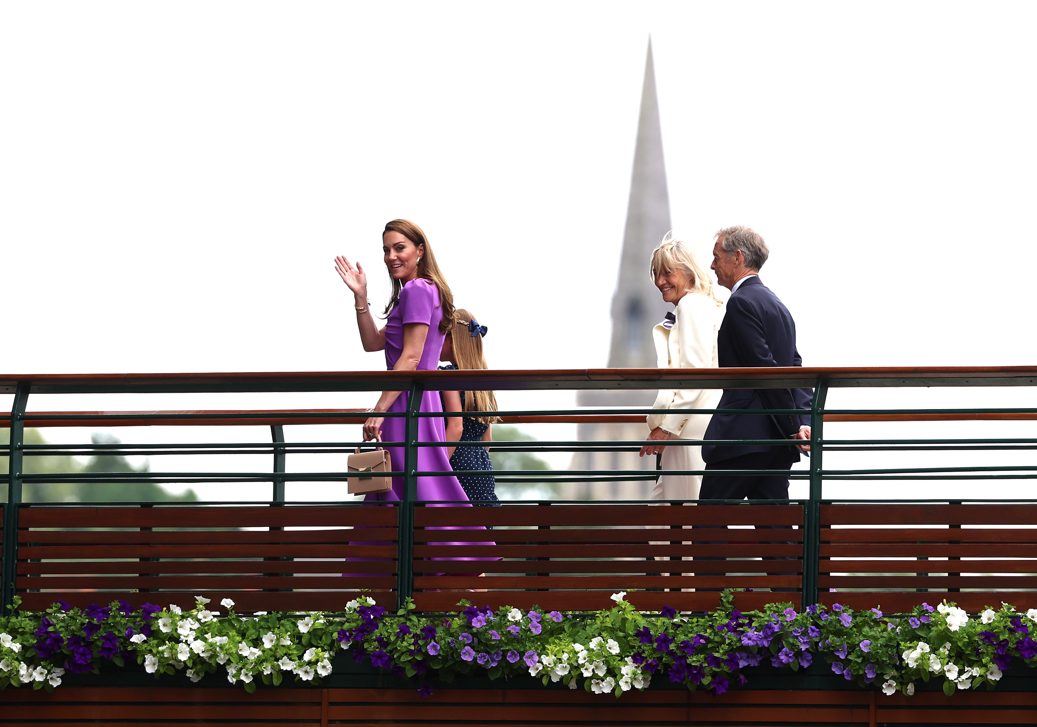 Catherine, princesse de Galles, lors de la quatorzième journée des Championnats Wimbledon 2024 au All England Lawn Tennis and Croquet Club le 14 juillet 2024 à Londres, Angleterre | Source : Getty Images