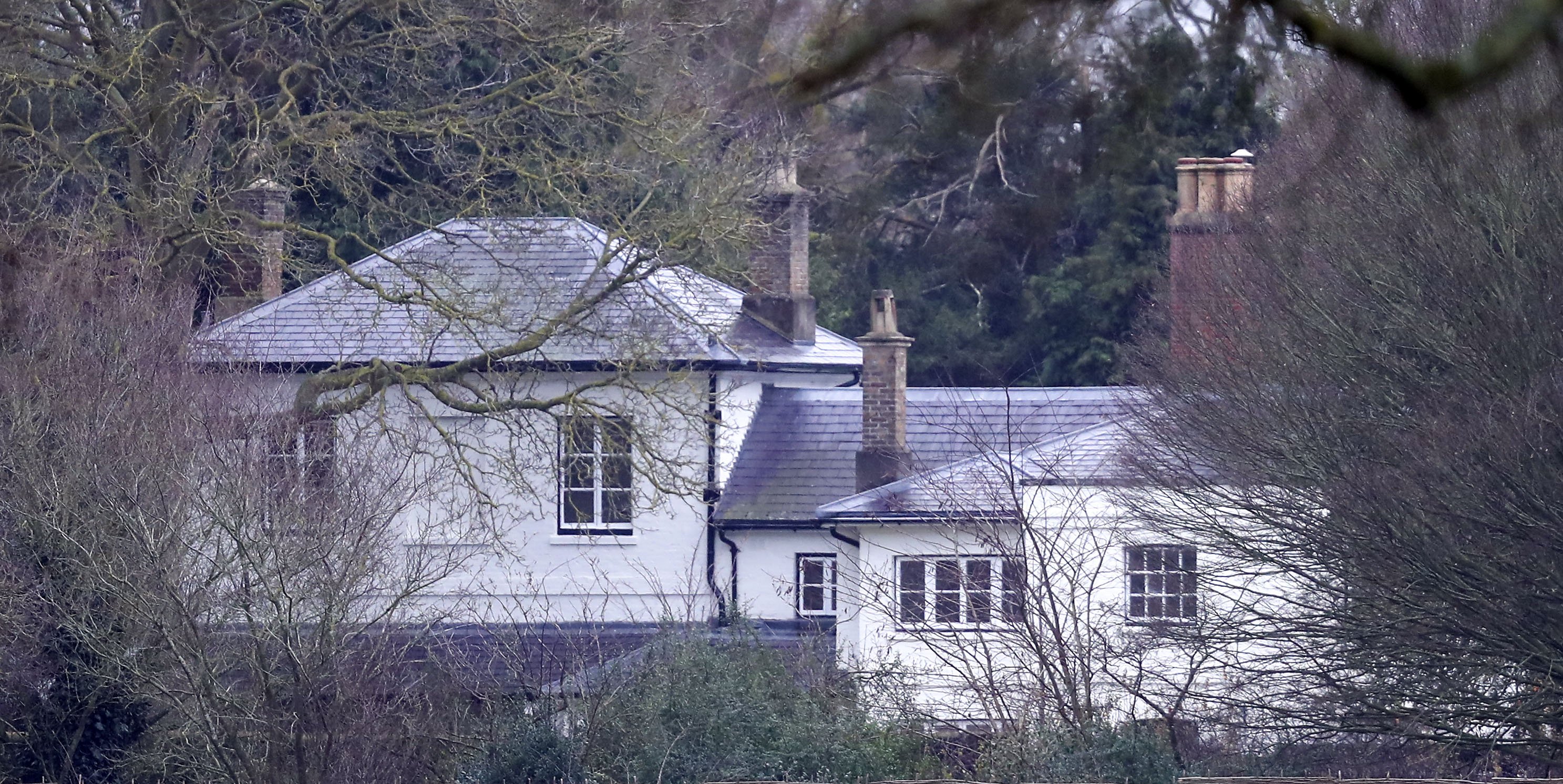 Une vue générale de Frogmore Cottage sur le domaine de Home Park, à Windsor, en date du mardi 14 janvier 2020 | Source : Getty Images