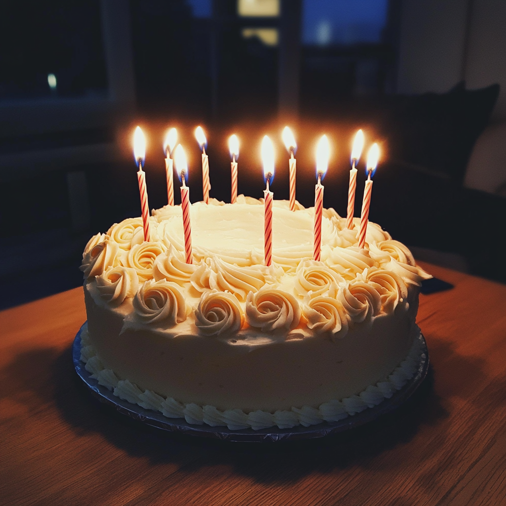 Un gâteau d'anniversaire | Source : Midjourney