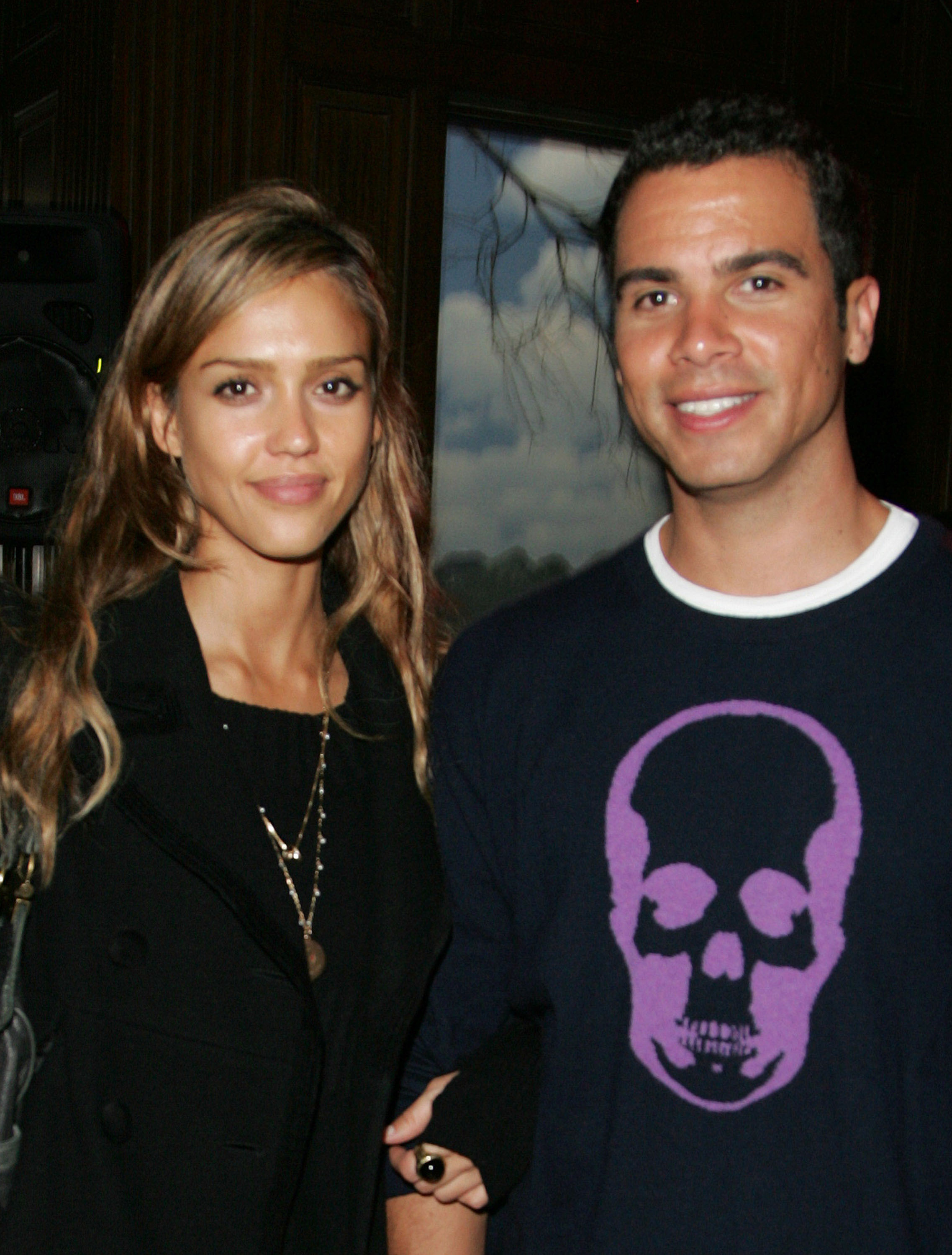 Jessica Alba et Cash Warren assistent à la soirée du Good Magazine le 12 octobre 2007 | Source : Getty Images