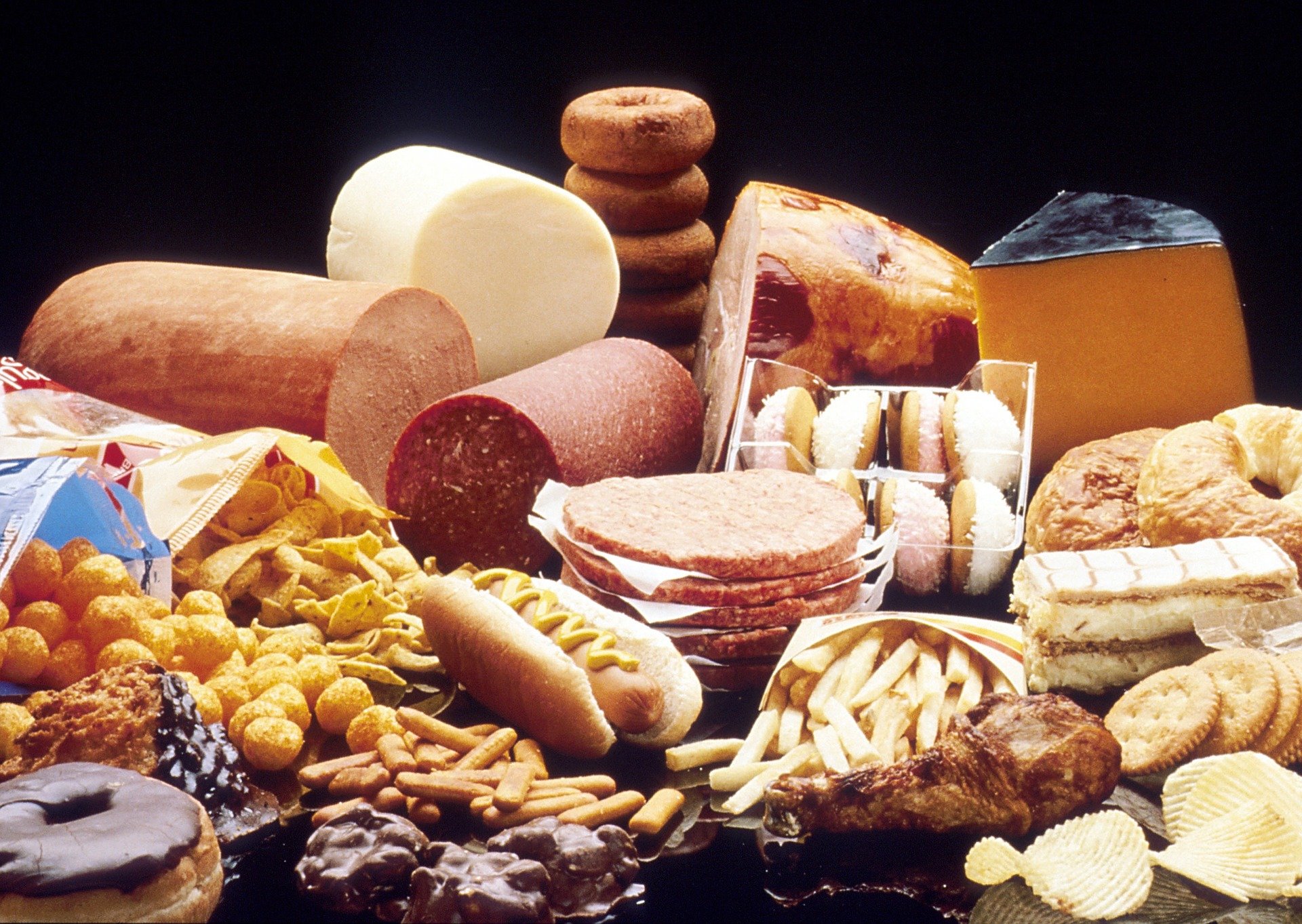 Aliments riches en gras et pâtisseries | Photo : Pixabay
