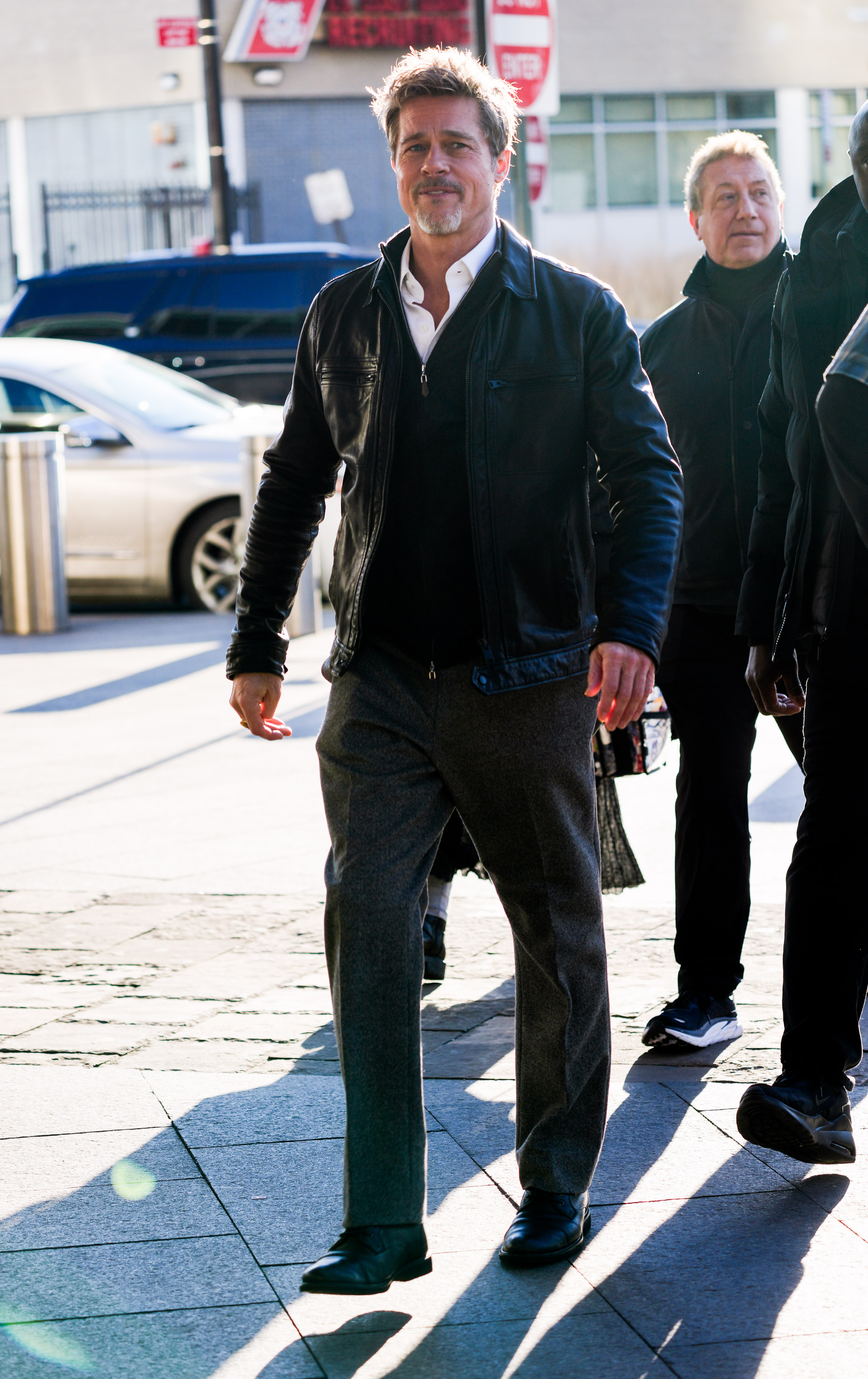 Brad Pitt le 14 février 2023 à New York. | Source : Getty Images