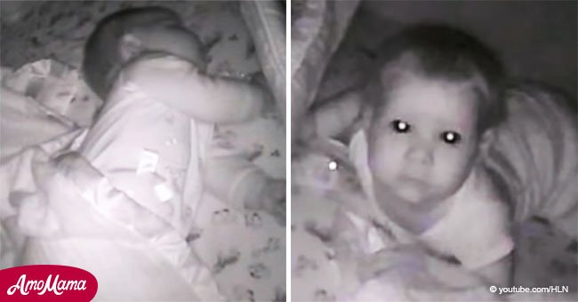 Cette maman a été réveillée par la voix d'un homme. Elle a réalisé qu'un inconnu était en train de parler à son bébé à travers la caméra de sécurité