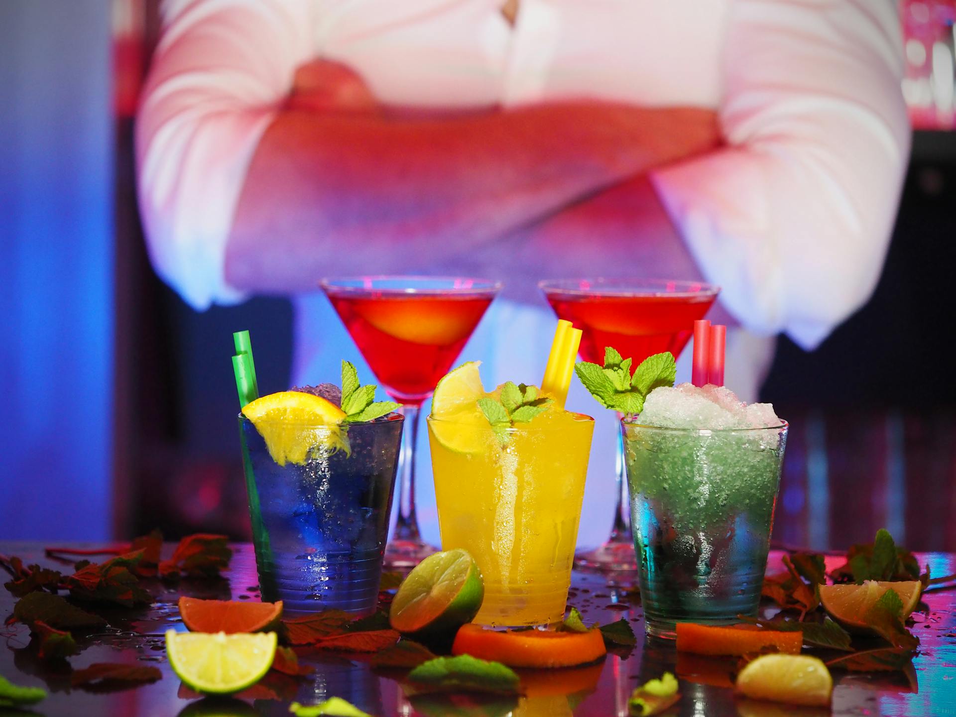 Boissons colorées | Source : Pexels