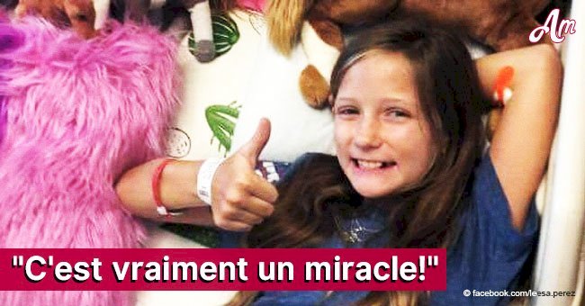 La tumeur cérébrale inopérable d'une fillette de 11 ans "disparaît" miraculeusement avant Noël