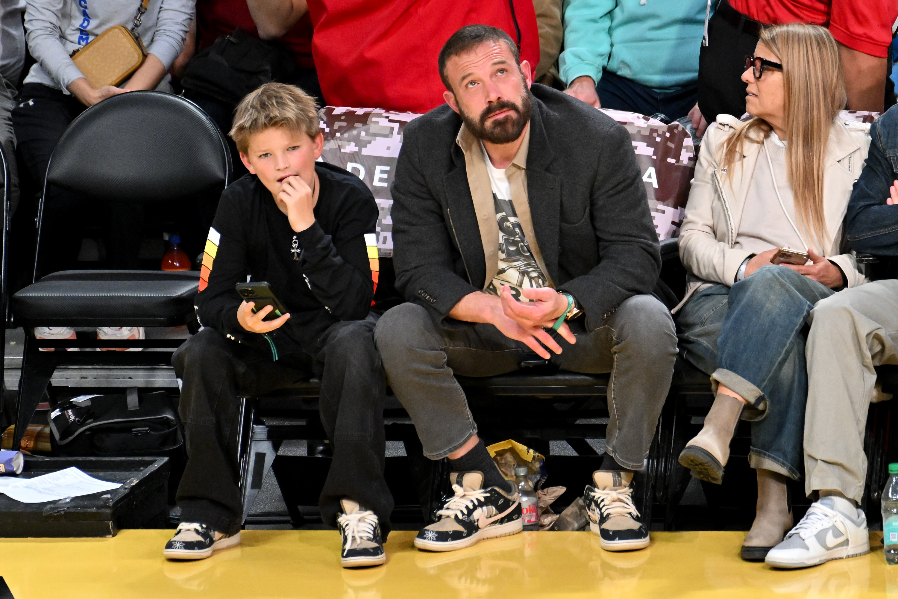 Samuel et Ben Affleck à Los Angeles, Californie | Source : Getty Images