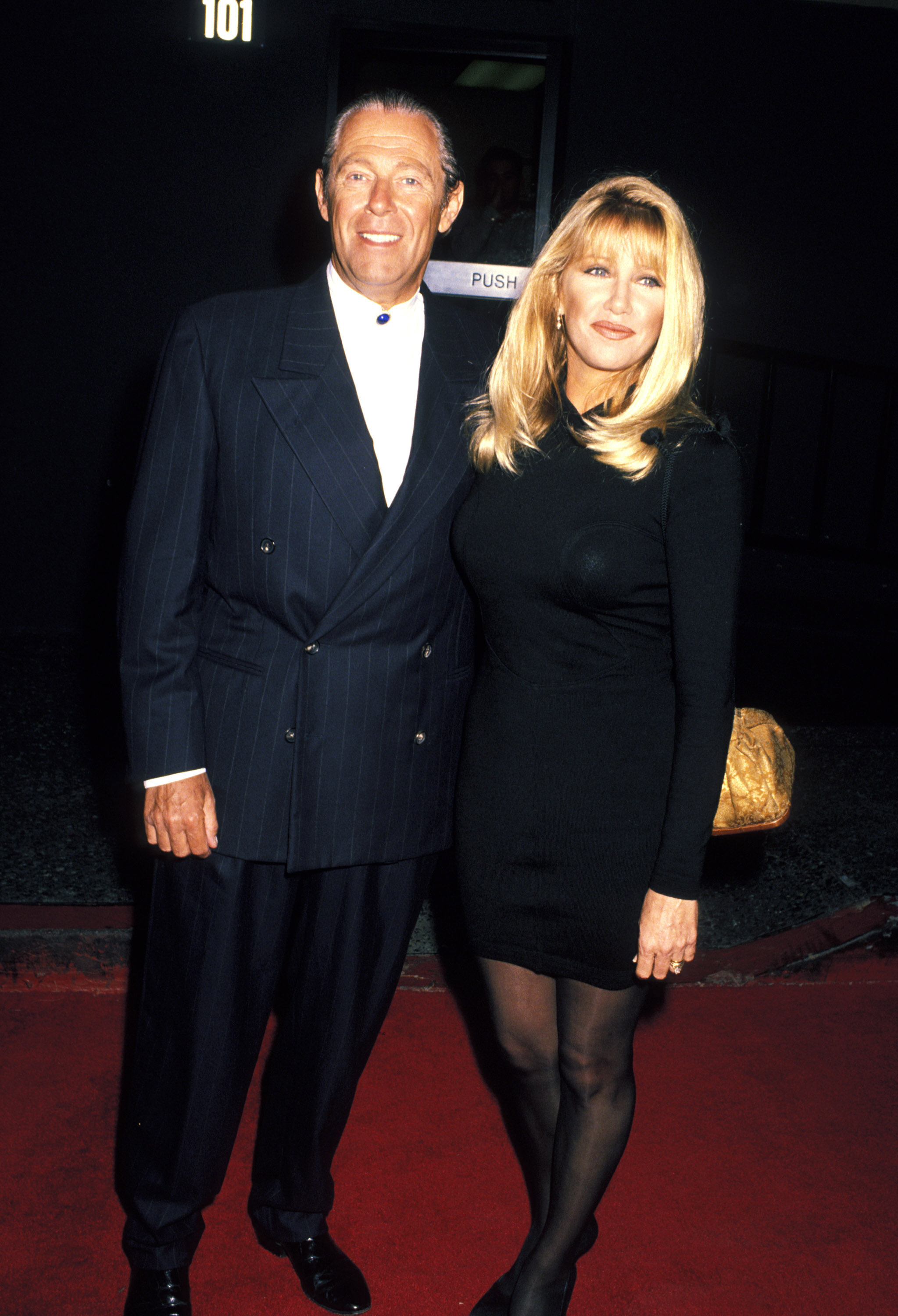 Alan Hamel et Suzanne Somers lors de la 18e édition des People's Choice Awards à Universal City, Californie en 1992 | Source : Getty Images
