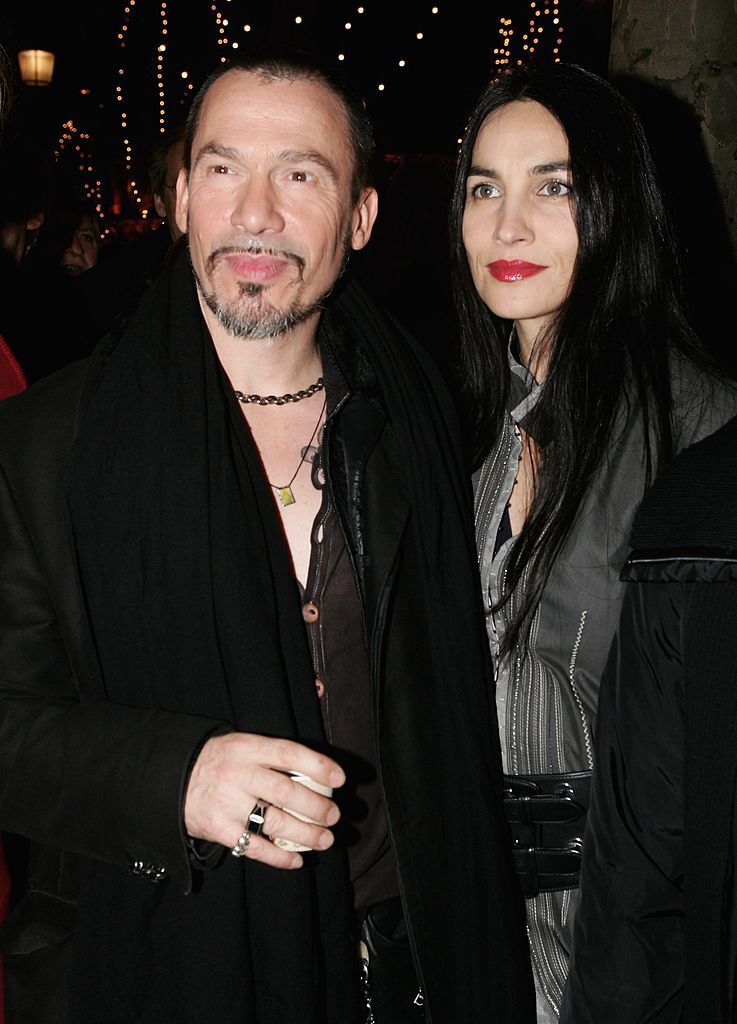 orent Pagny et sa compagne Azucena. l Source : Getty Images