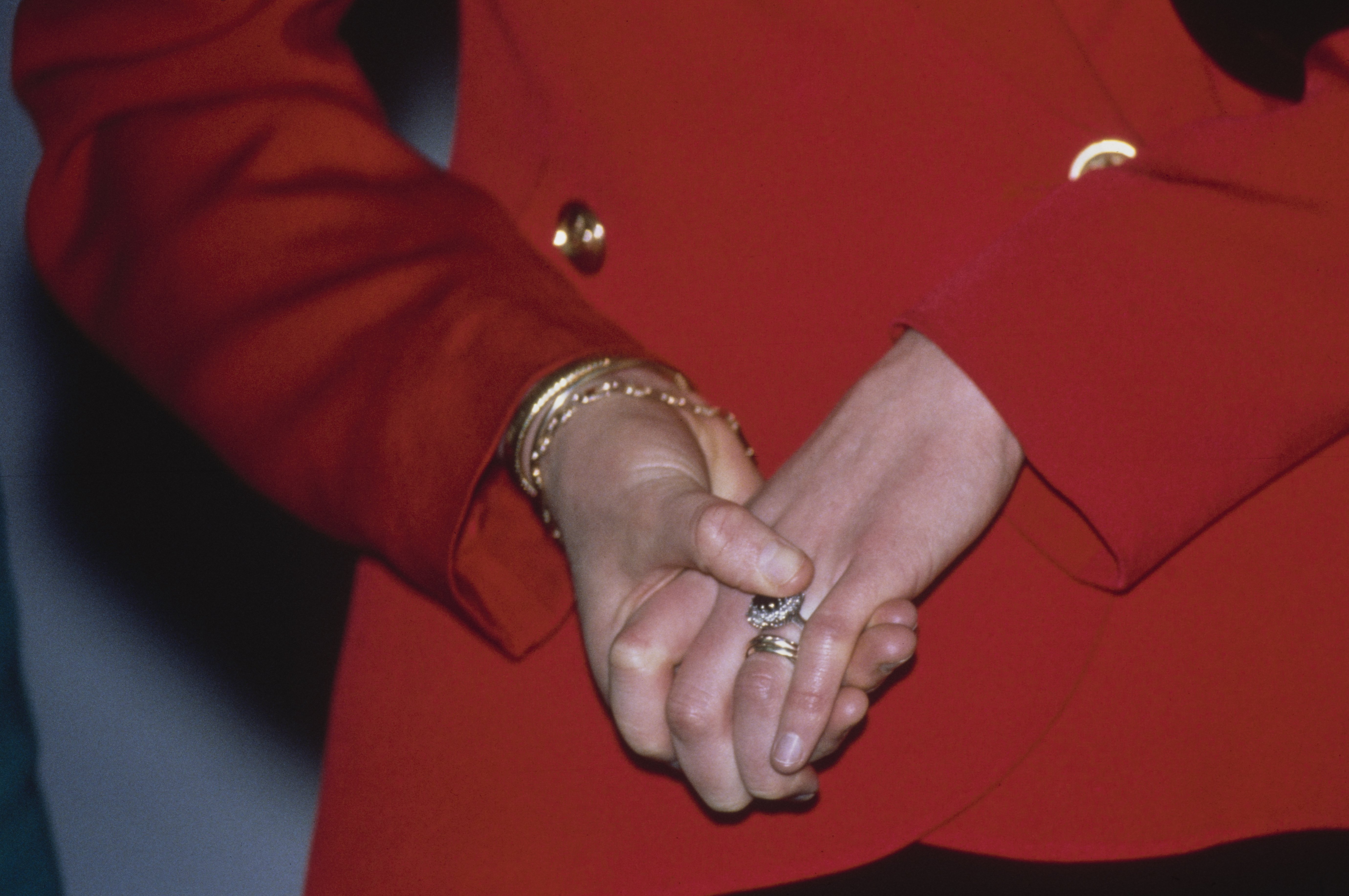 Vue des bijoux de la princesse Diana en janvier 1990 | Source : Getty Images