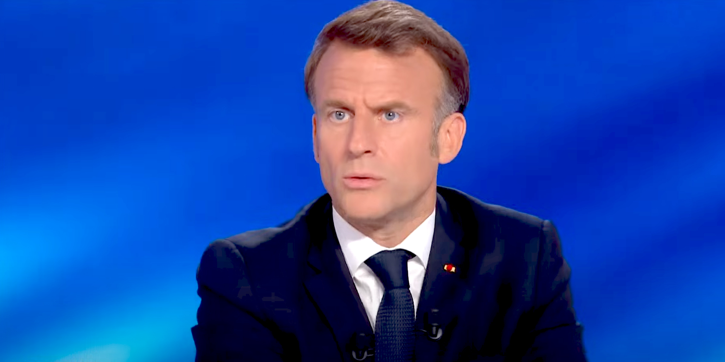 Emmanuel Macron | Source : youtube.com/@TF1INFO