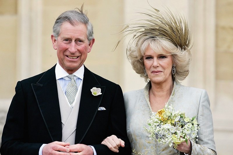 Le prince Charles et la duchesse Camilla Parker Bowles le 9 avril 2005. | Photo : Getty Images