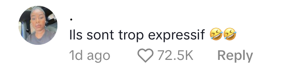 Commentaire d'une internaute sur la réaction d'Achraf Hakimi en voyant Brigitte Macron | Source : TikTok/rediff.live.com