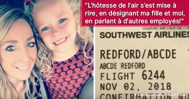 La colère de la mère contre le personnel de la compagnie aérienne qui s'est moqué de sa fille de 5 ans à cause de son prénom