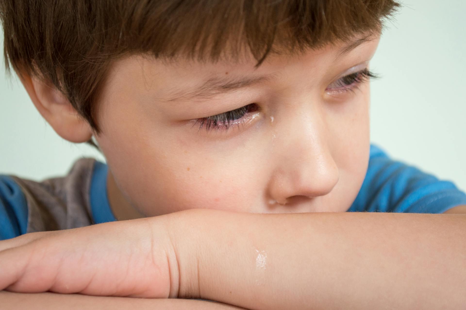 Close-up of a crying child | Source: Pexels