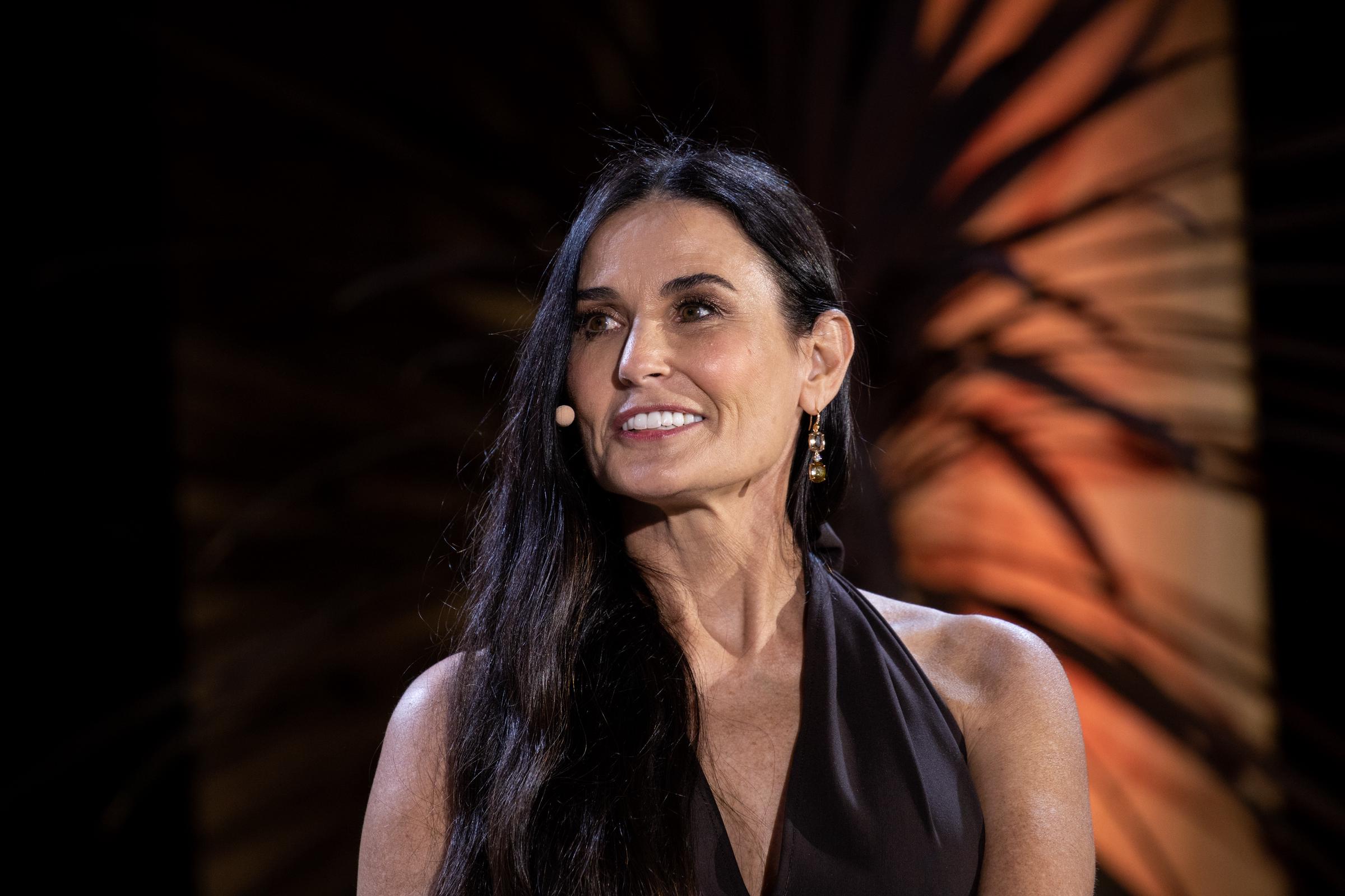 Demi Moore lors de la conférence Tech Live du Wall Street Journal, le 22 octobre 2019 | Source : Getty Images