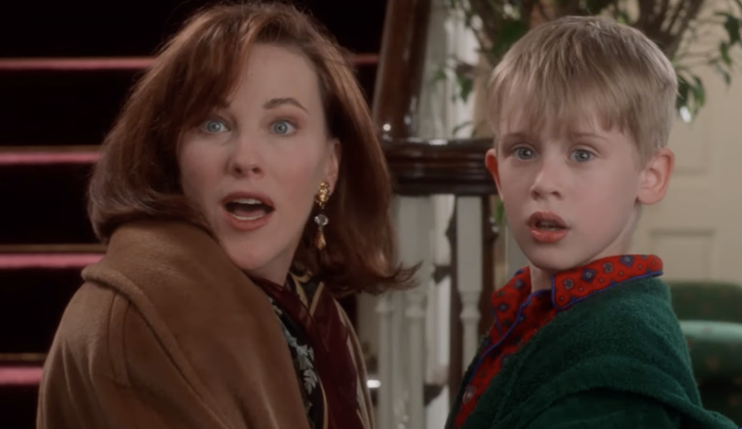 Catherine O'Hara et Macaulay Culkin | Source : YouTube/disneyplus
