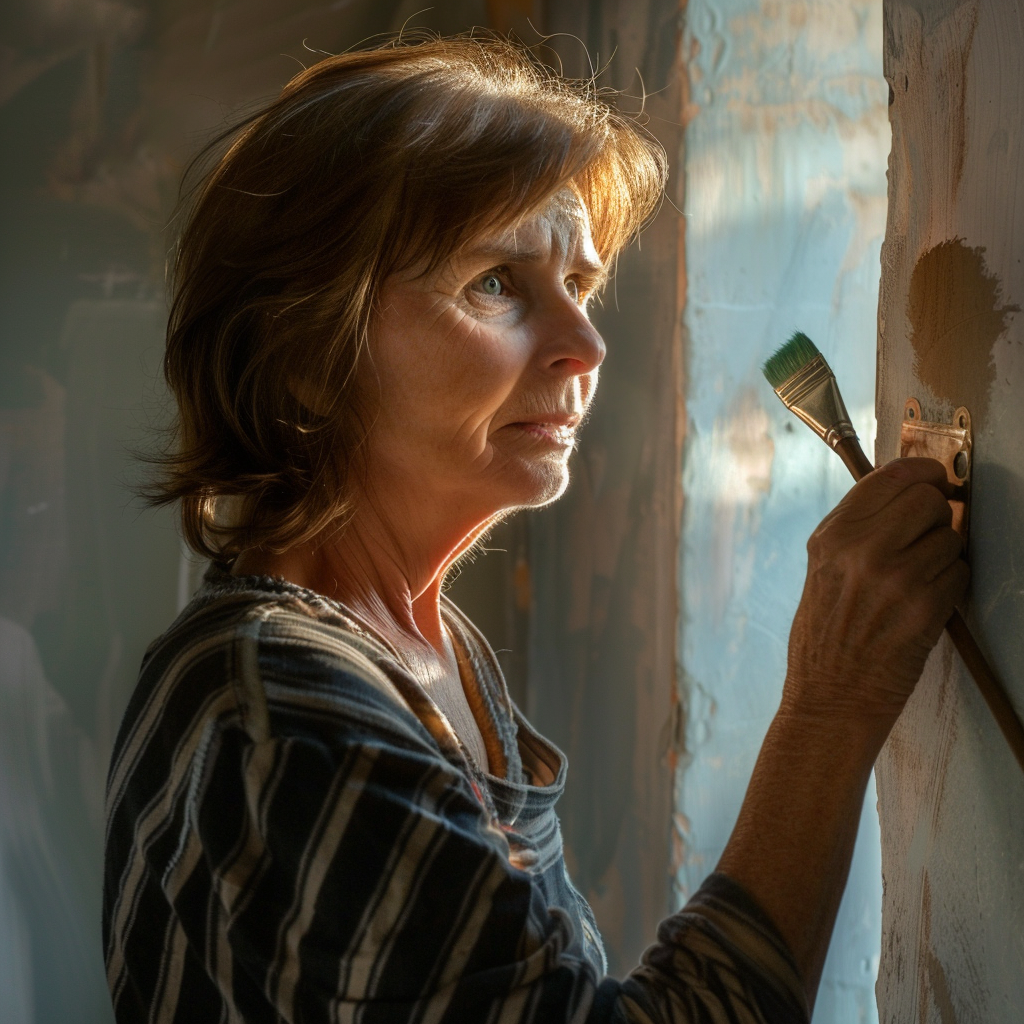 Une femme qui travaille. | Source : Midjourney