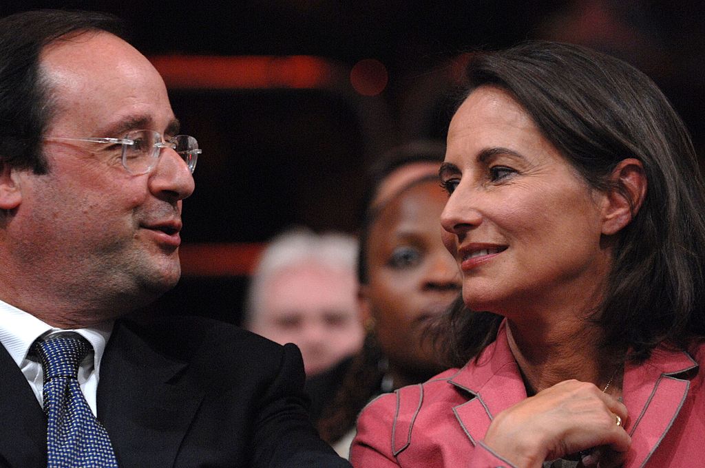 François Hollande et Ségolène Royal. | Photo : Getty Images