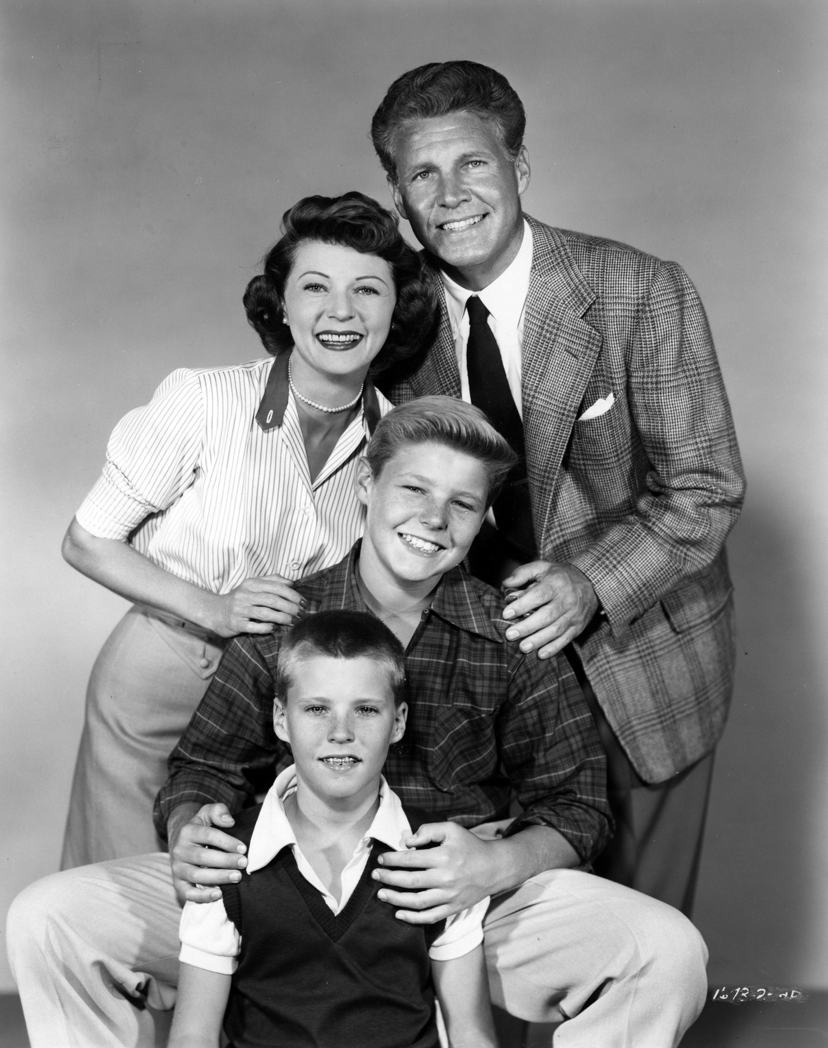 Le portrait de famille de la chanteuse publié en 1951 | Source : Getty Images