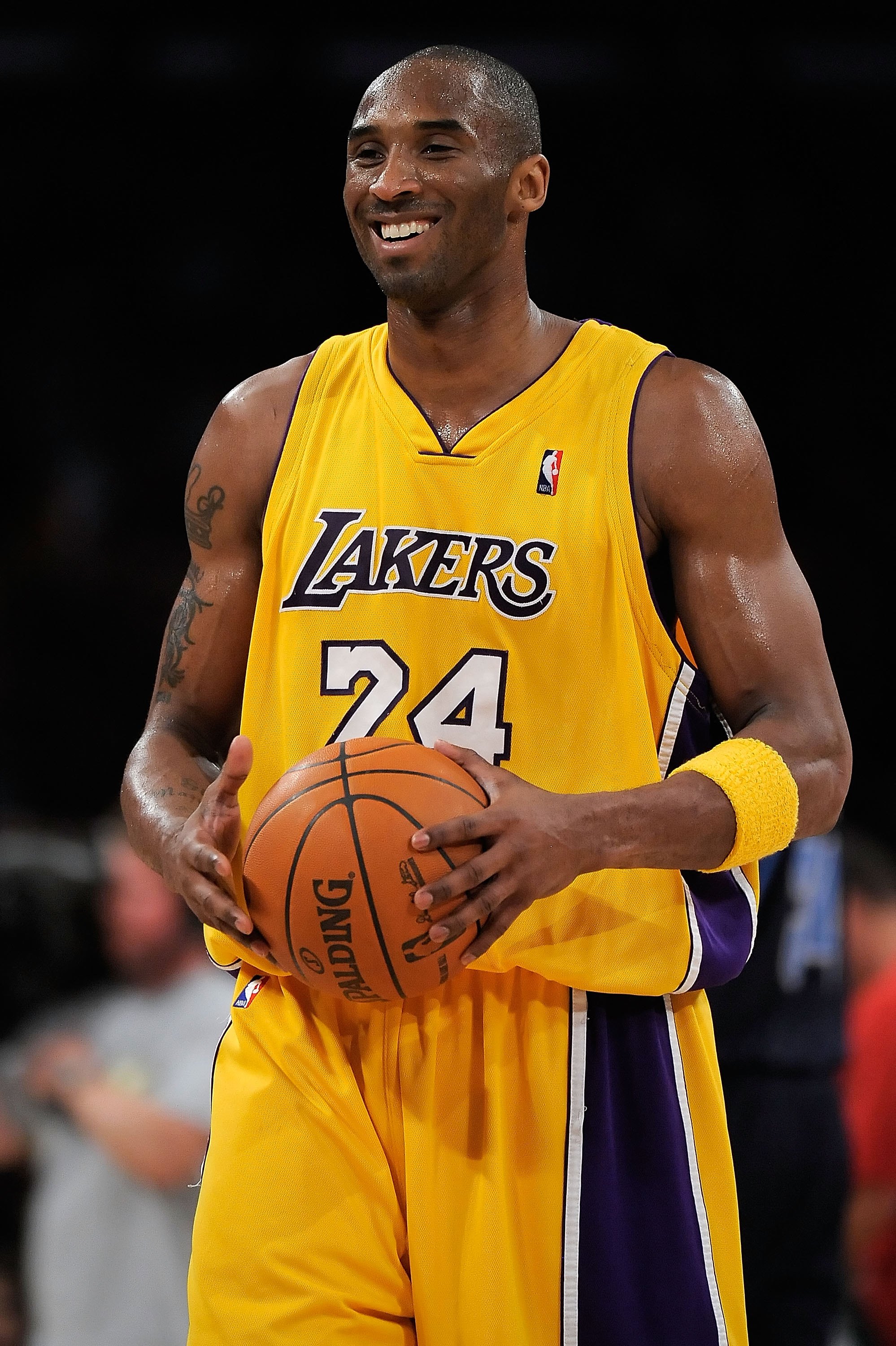 Kobe Bryant pendant les éliminatoires 2009 de la NBA à Los Angeles, Californie | Source : Getty Images