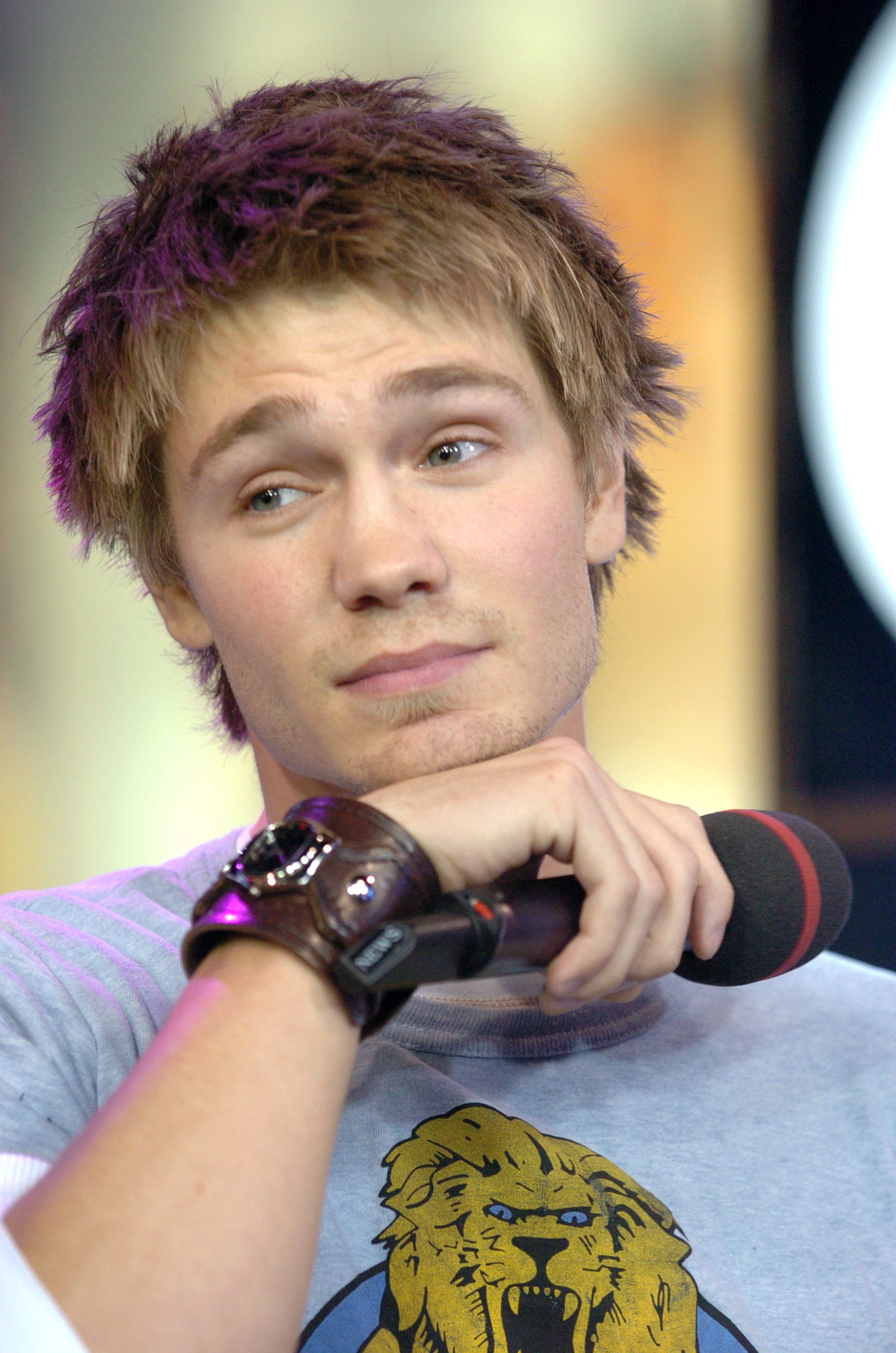 Chad Michael Murray lors de la semaine des nouvelles stars de MTV "TRL", le 16 janvier 2004, à New York : Getty Images