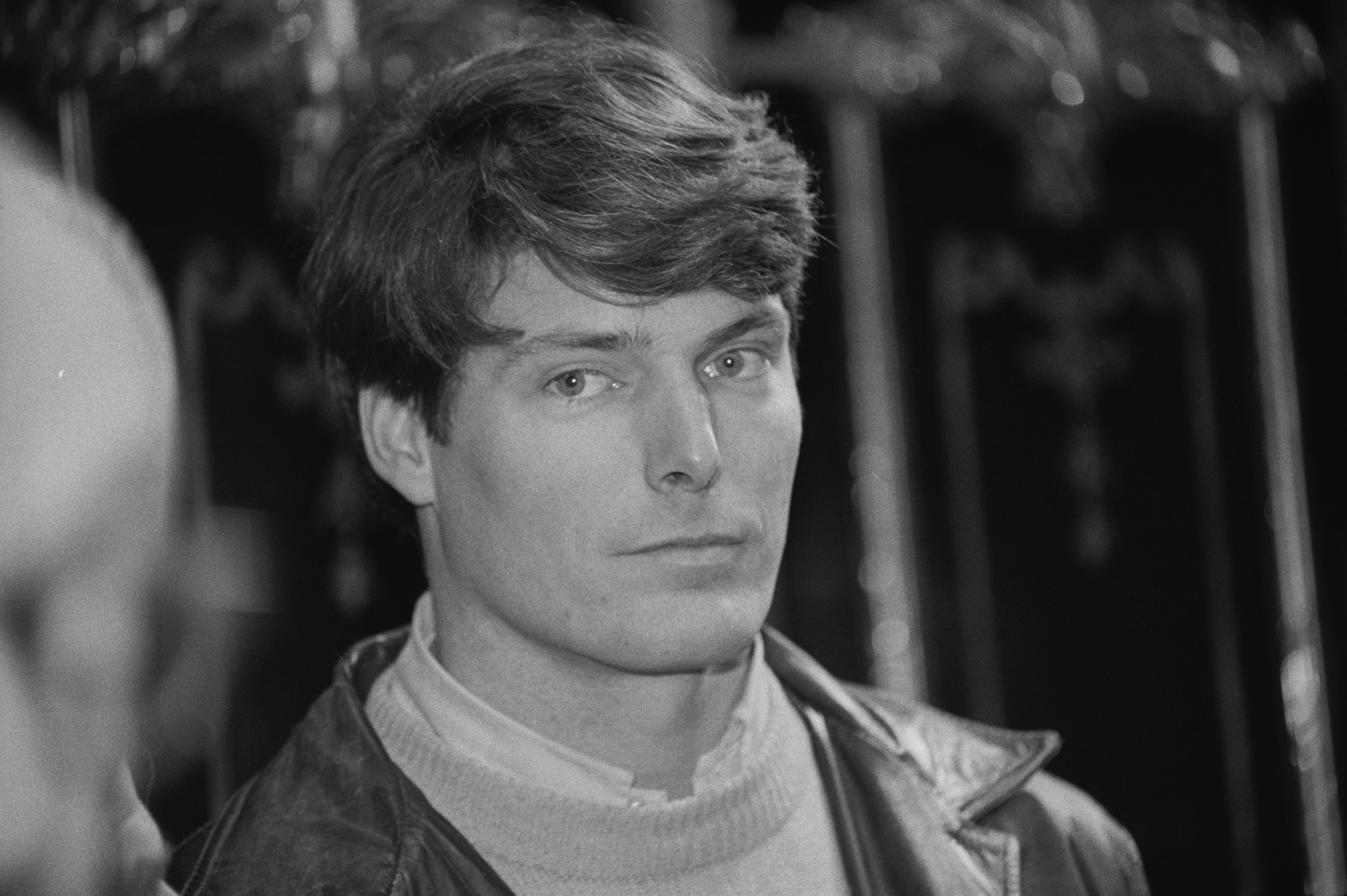 L'acteur Christopher Reeve le 20 janvier 1984 au Royaume-Uni | Source : Getty Images