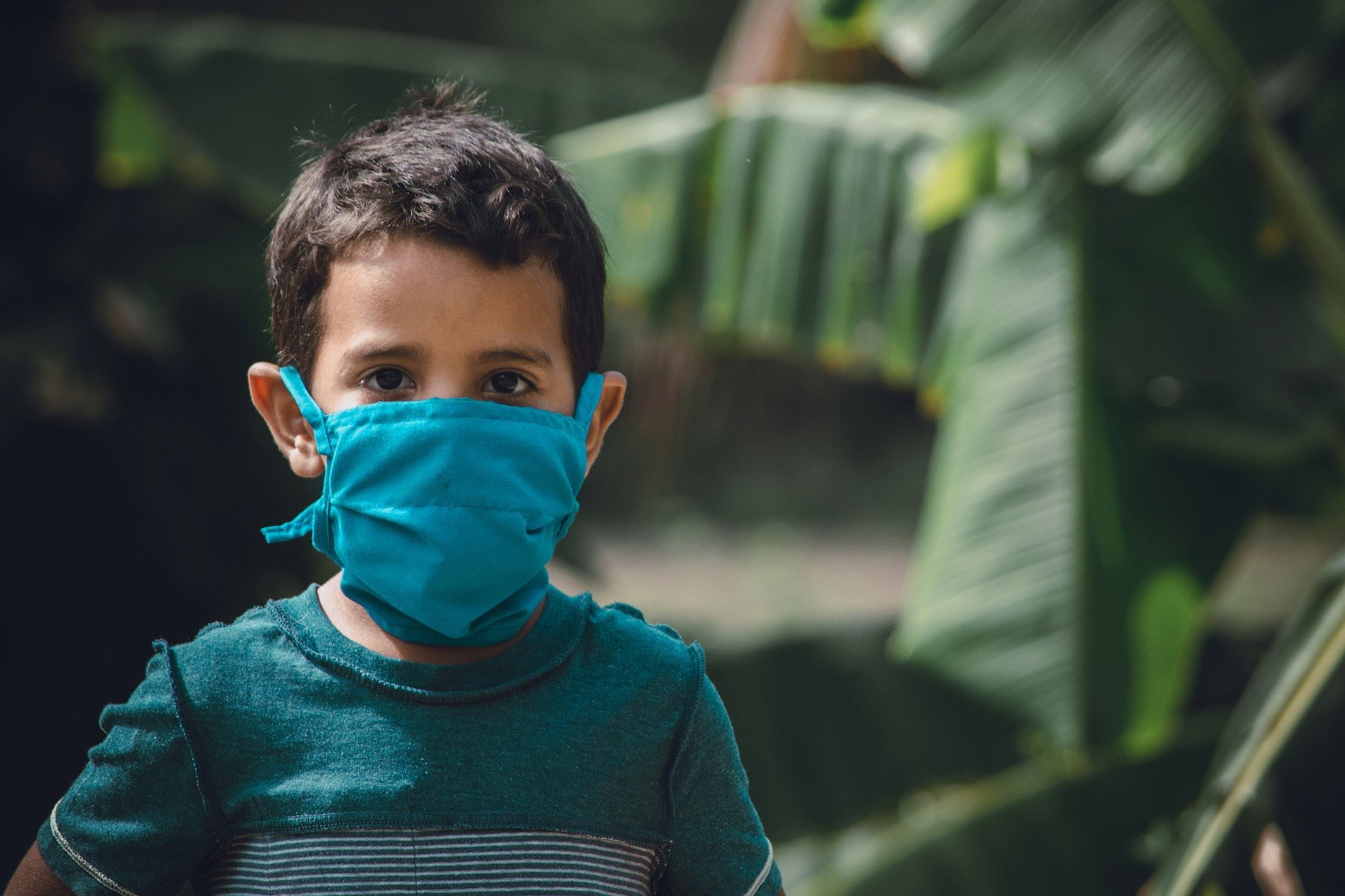 Child Wearing Coronavirus Mask |  Photo: Pixabay.