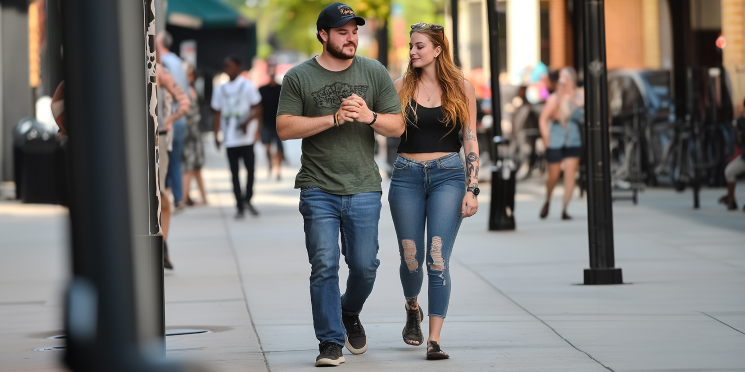 Un couple qui marche ensemble | Source : AmoMama